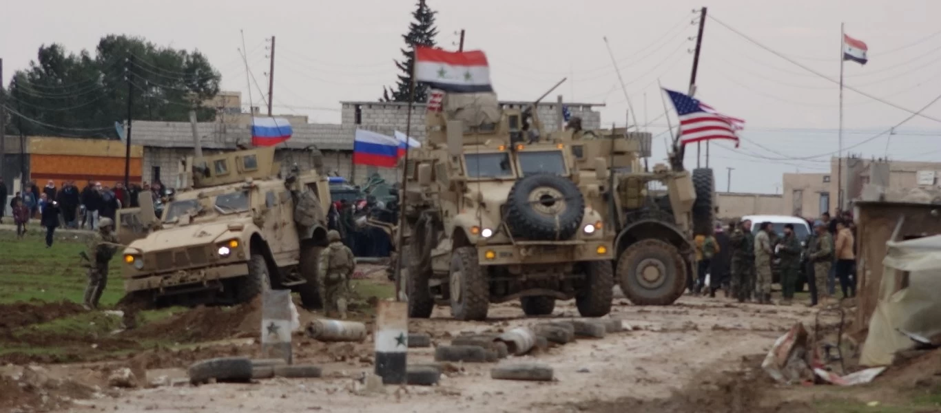 Συρία: Σύγκρουση αμερικανικού και ρωσικού οχήματος - Τραυματίστηκαν Αμερικανοί στρατιώτες